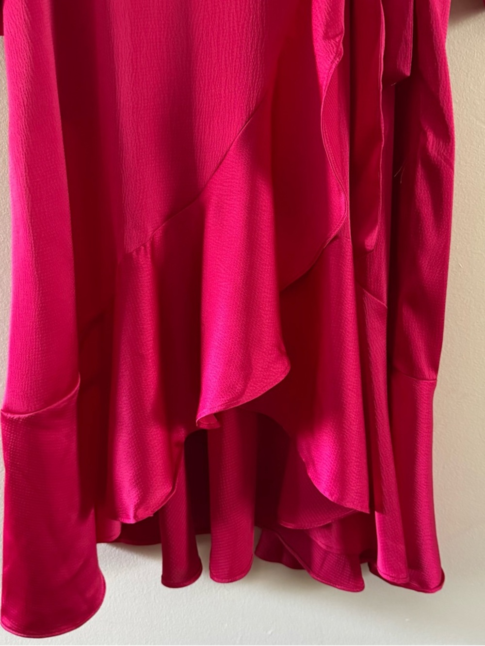 sofia by sofia vergara Magenta Wrap Midi Dress - Picture 7 of 12